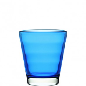 LEONARDO Wave Color laag glas blauw